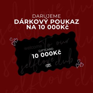 DARUJEME DÁRKOVÝ POUKAZ v hodnotě 10 000 Kč! 🎁 Ano, opravdu — jeden z vás získá dárkový poukaz v hodnotě 10 000 Kč na...
